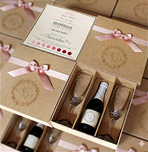 kit Padrinhos Taças