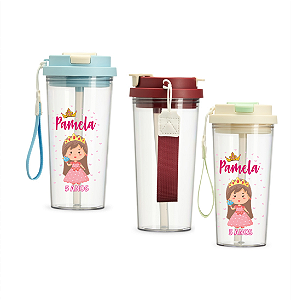 20 Copos Plástico 600ml