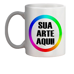 Caneca branca personalizada