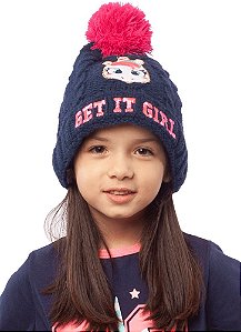 GORRO UNICORNIO KIDS AZUL MARINHO UN 7891276383255