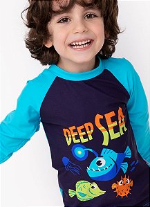 CAMISETA KIDS PEIXES AZUL - PUKET