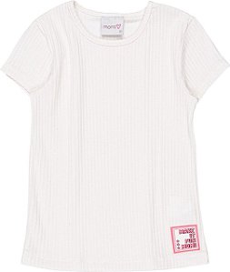 BLUSA MC LISA OFF WHITE - MOMI