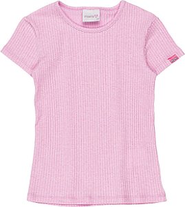 BLUSA MC LISA ROSA LILAS - MOMI