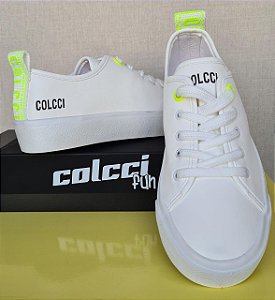 TENIS SINTETICO C/SOLA SINT. PVC EXP CAB.NEW MESTICO BRANCO - COLCCI