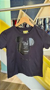 CAMISETA ESTAMPADA PRETO - COLCCI