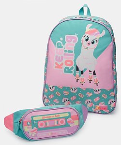 Mochila com Orelhas de Gato  Retro backpack, Girl backpacks