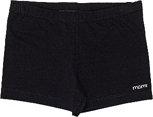 SHORTS LISO PRETO - Momi