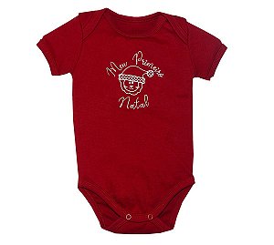 GRW BODY MC NATAL VERMELHO - Grow Up