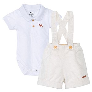 CONJ BODY COTTON LIGTH/MACACAO LINHO - 23718