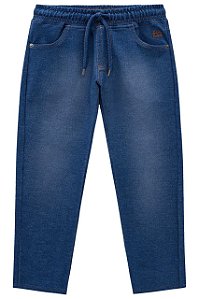 CALCA JEANS MOLETON - LUC.BOO