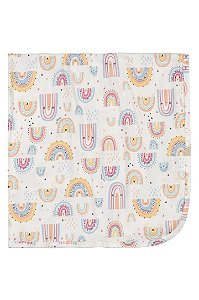 MANTA EM SUEDINE U AB1495 ABSTRATO - UP BABY