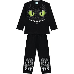 PIJAMA MASCULINO PRETO - KYLY