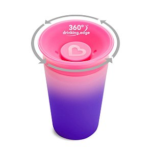 Copo 360 Changing Color Rosa - Munchkin