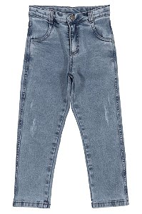 CALCA EM JEANS 164120 AZUL MEDIO UP BABY