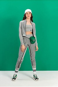 Calça Jogger de Moletom com Bolso Dimy Candy - Maria Pirulita