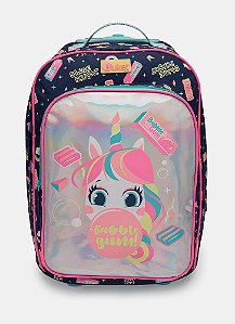 Conjunto de Mochila Escolar Infantil, Bolsa de Orelhas de Gato