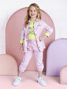 Pijama Com Calça Para Boneca Barbie - Roupa