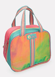 NECESSAIRE GRANDE COLOR BLOCK MNA VERDE AGUA UN PUKET