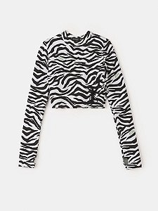 BLUSA JACQUARD ZEBRA AUTHORIA