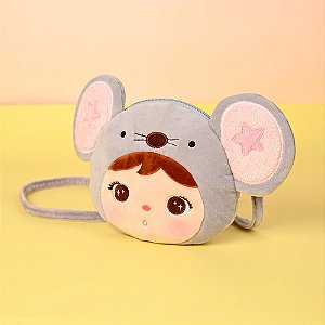 BOLSA PLUSH METOO JIMBAO RATINHA ALCA TIRACOLO