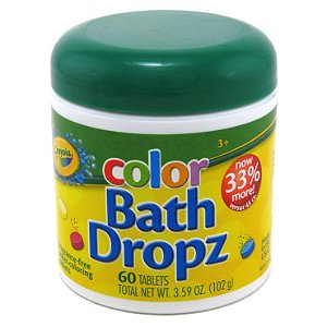 Bath Dropz Pastilhas para Colorir Água Crayola