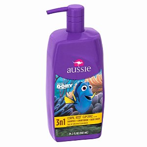 Shampoo Infantil Aussie Kids 3 em 1