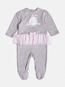 MACACAO BEBE DUMBO CINZA MESCLA MOMI