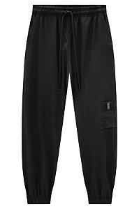 CALCA JOGGER INFANTIL PRETA LUC.BOO