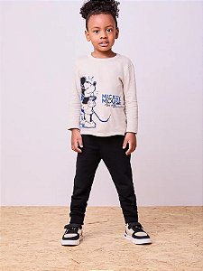 CONJUNTO T-SHIRT E CALCA MICKEY ARGILA YOUCCIE