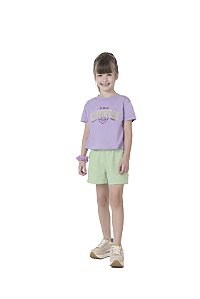 CONJUNTO BLUSINHA E SHORTS KINDNESS MALWEE