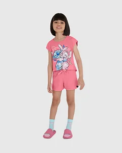PIJAMA CURTO DISNEY STITCH MALWEE