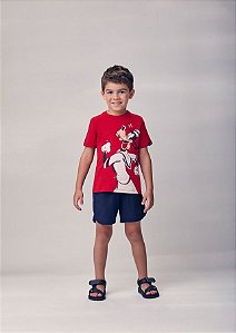 CONJUNTO VERMELHO MARINHEIRO PATETA YOUCCIE