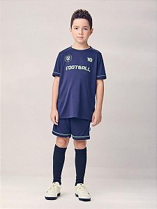 CONJUNTO FOOTBALL MARINHO YOUCCIE