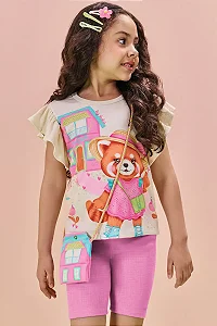 CONJUNTO BLUSA E SHORTS BIKER COM BOLSINHA KUKIÊ