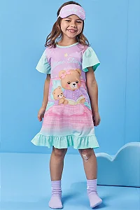 CAMISOLA EM MALHA COMFY COM MÁSCARA URSINHOS KUKIÊ
