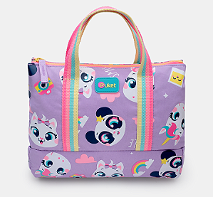 NECESSAIRE GRANDE MULTIBICHOS BFF LAVANDA PUKET