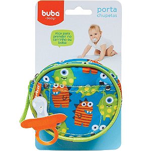 Porta Chupetas Monstrinhos - Buba Baby