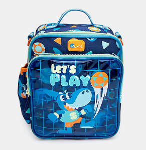 LANCHEIRA TÉRMICA COM BOLSO TUBA FUTEVÔLEI PUKET