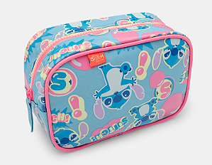 NECESSAIRE MÉDIA STITCH AZUL PUKET