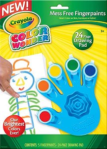 Color Wonder Pintura a Dedo de 5 Cores - Crayola