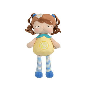 BONECA ANGELA FRUTAS LIMÃOZINHO 33CM METOO