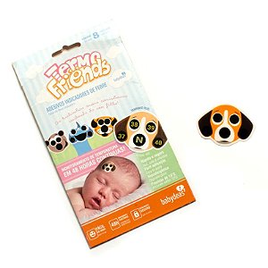 Termo Friends Adesivo Monitorador de Temperatura - Babydeas