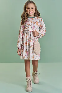 VESTIDO EM MALHA COMFY BEGE CLARO KUKIÊ