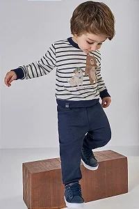 CONJUNTO BLUSA E CALÇA EM MOLETOM SEM PELÚCIA LUCBOO