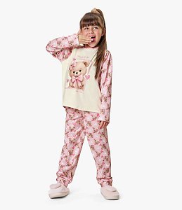 PIJAMA PELUCIADO URSINHO KIKO E KIKA