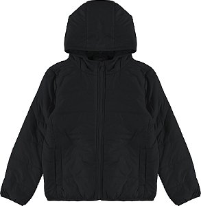 JAQUETA PUFFER UNISSEX PRETA MALWEE