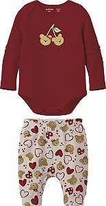 CONJUNTO BODY E CALÇA URSINHOS MALWEE