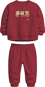 CONJUNTO BLUSÃO E CALÇA URSINHOS MALWEE