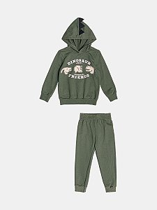 CONJUNTO DE MOLETOM DINOSAUR FRIENDS YOUCCIE