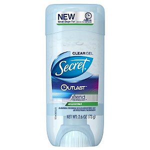 Desodorante Outlast Unscented - Secret